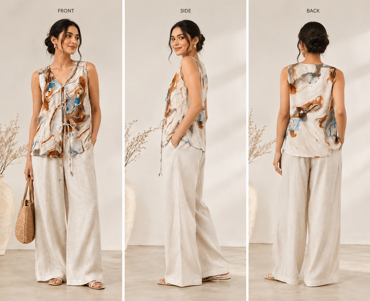 Earthy Marble Waistcoat, photo 4
