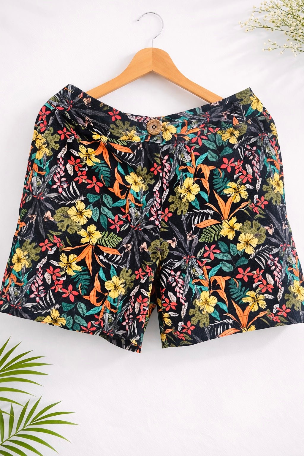 Garden Reverie Corduroy Shorts